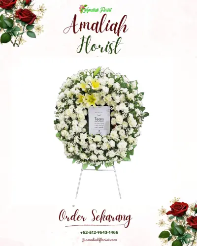 Krans Bunga Duka Cita di Cibetok